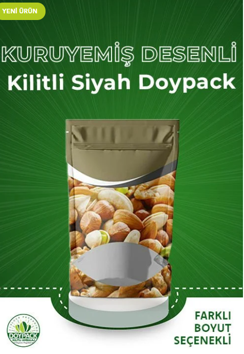 desenli doypack ambalaj