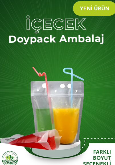 Sıvı Ürünler İçin Doypack Ambalaj